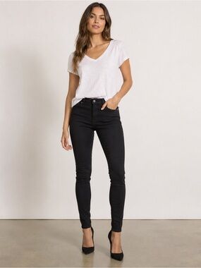 Joe's Jeans Black Skinny Fit Denim Jeans Size 27 Stretch Casual Classic